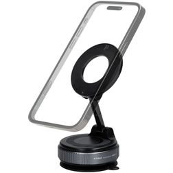 Mobiparts Vacuum Suction MagSafe Standaard - Zwart Universeel
