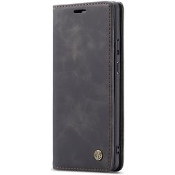 Caseme 013 OnePlus 7 Pro Hoesje Bookcase Portemonnee - Zwart