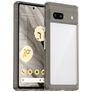 Mobigear Crystal Google Pixel 7a Hoesje Hardcase Backcover - Transparant / Grijs