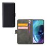 Mobilize Classic Gelly Wallet Motorola Moto G71 5G Hoesje Bookcase Portemonnee - Zwart