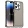 Mobigear Crystal iPhone 15 Pro Hoesje Flexibel TPU Backcover - Grijs