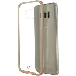 Mobilize Gelly Plus Samsung Galaxy S7 Edge Hoesje Flexibel TPU Backcover - Transparant / Roségoud
