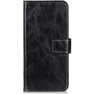 Mobigear Basic Motorola Moto G60s Hoesje Bookcase Portemonnee - Zwart
