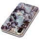 Mobigear Marble iPhone XS Hoesje Flexibel TPU Backcover - Brown