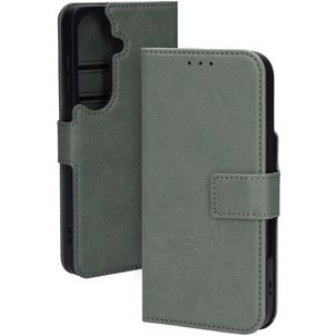 Mobiparts Classic Wallet Samsung Galaxy S26 MagSafe Hoesje Bookcase - Stone Green