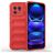 Mobigear Bumpy Xiaomi 13 Hoesje Flexibel TPU Backcover - Rood