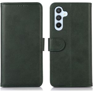 Mobigear Wallet Samsung Galaxy A54 Hoesje Bookcase Portemonnee - Groen