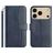 Mobigear S Line iPhone 17 Pro Max Hoesje Bookcase Portemonnee - Marineblauw