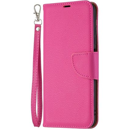 Mobigear Excellent POCO M3 Pro Hoesje Bookcase Portemonnee - Magenta