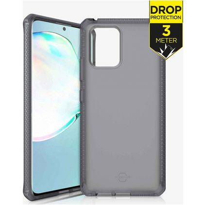 ITSkins SpectrumFrost Samsung Galaxy S10 Lite Hoesje Hardcase Backcover Shockproof - Zwart