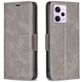 Mobigear Excellent Xiaomi Redmi Note 12 Pro Plus Hoesje Bookcase Portemonnee - Grijs