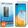 Mobigear Premium Huawei P40 Glazen Screenprotector - Case Friendly - Zwart (2-Pack)