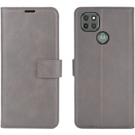 Mobigear Wallet Motorola Moto G9 Power Hoesje Bookcase Portemonnee - Grijs