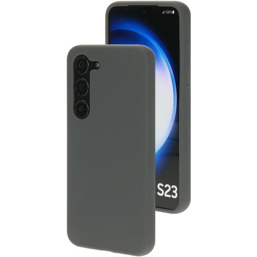 Mobiparts Samsung Galaxy S23 Siliconen Hoesje Backcover - Urban Grey