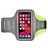 Mobigear Easy Fit Telefoonhouder Hardlopen Neopreen Sport Hoesje Sportarmband - Medium - Groen