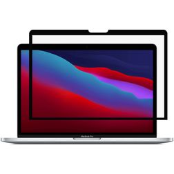 GrizzlyCoat MacBook Pro 13 Inch (2016-2023) Screenprotector Anti-Glare Folie - Case Friendly - Zwart Model A1706 / A1708 / A1989 / A2159 / A2289 / A2251 / A2338