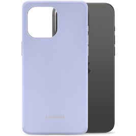 Mobilize Rubber Gelly iPhone 15 Pro Max Hoesje Flexibel TPU Backcover - Pastel Purple
