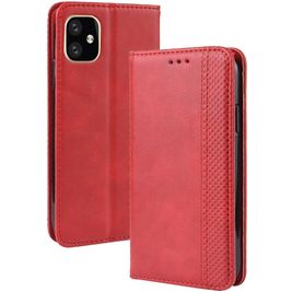 Mobigear Sensation iPhone 11 Hoesje Bookcase Portemonnee - Rood