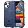 Mobigear Rugged Shield iPhone 15 Hoesje Flexibel TPU Backcover Shockproof - Blauw