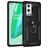 Mobigear Armor Ring OnePlus 9 Pro Hoesje Hardcase Backcover Shockproof met Ringhouder - Zwart