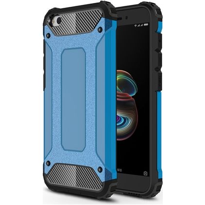 Mobigear Outdoor Xiaomi Redmi Go Hoesje Hardcase Backcover Shockproof - Blauw