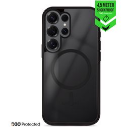 Striker X-Core Xtreme Impact Samsung Galaxy S25 Ultra MagSafe Hoesje Hardcase Backcover Shockproof - Zwart