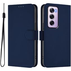 Mobigear Urban Wallet OPPO Reno 12 Pro Hoesje Bookcase Portemonnee - Marineblauw