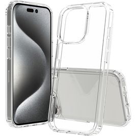 Mobigear Crystal Doorzichtig iPhone 16 Pro Hoesje Hardcase Backcover - Transparant