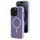 Mobiparts Hardcover iPhone 15 Pro Max MagSafe Hoesje Hardcase Backcover - Satin Lila