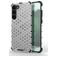 Mobigear Honeycomb Samsung Galaxy S23 Plus Hoesje Hardcase Backcover Shockproof - Wit