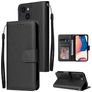 Mobigear Wallet iPhone 14 Hoesje Bookcase Portemonnee - Zwart