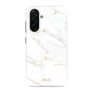 MIO Samsung Galaxy A27 MagSafe Hoesje Hardcase Backcover - White Marble