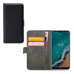 Mobilize Classic Gelly Wallet Nokia G50 Hoesje Bookcase Portemonnee - Zwart