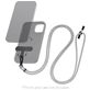 Mobilize Lanyard Universeel Telefoonkoord Verstelbaar - Grijs