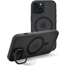Mobilize Hybrid Pro iPhone 15 MagSafe Hoesje Hardcase Backcover Shockproof - Zwart