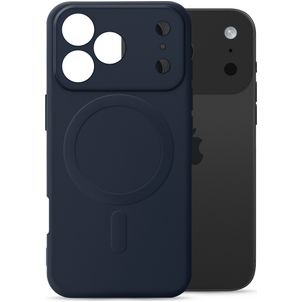 My Style Protective Flex iPhone 17 Pro MagSafe Hoesje Flexibel TPU Backcover - Midnight Blue