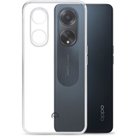 Mobilize Gelly Doorzichtig OPPO A98 Hoesje Flexibel TPU Backcover - Transparant