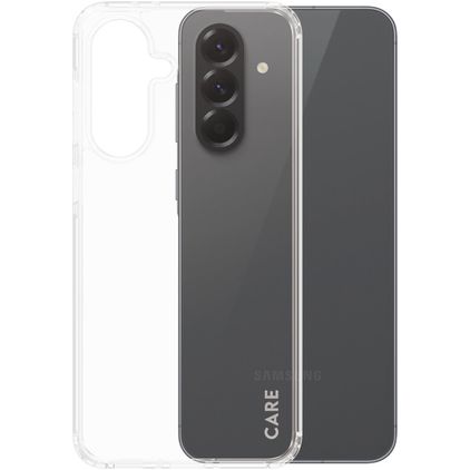 CARE by PanzerGlass Flagship Doorzichtig Samsung Galaxy A56 Hoesje Hardcase Backcover - Transparant