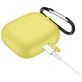 Mobigear Classic Apple AirPods 3 Hoesje Flexibel Siliconen - Geel