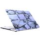 Mobigear Stone MacBook Pro 15 Inch (2016-2019) Hoes Hardshell Laptopcover MacBook Case - Model 6 - Model A1707 / A1990