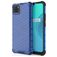Mobigear Honeycomb Realme C11 (2020) Hoesje Hardcase Backcover Shockproof - Blauw