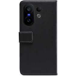 Mobilize Classic Gelly Wallet Vivo X200 FE Hoesje Bookcase Portemonnee - Zwart