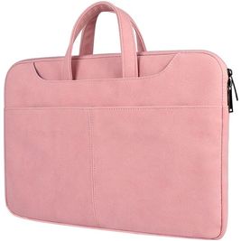 Mobigear Sand Laptop Aktetas 13 - 14 inch Laptoptas + Handvat - Roze