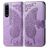 Mobigear Butterfly Sony Xperia 5 IV Hoesje Bookcase Portemonnee - Paars
