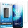 Mobigear Motorola Moto G8 Screenprotector Folie - Case Friendly (3-Pack)