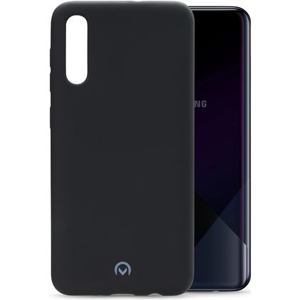 Mobilize Rubber Gelly Samsung Galaxy A50 Hoesje Flexibel TPU Backcover - Matt Black