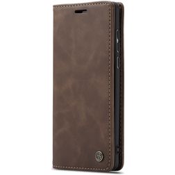 Caseme 013 Samsung Galaxy A71 Hoesje Bookcase Portemonnee - Bruin
