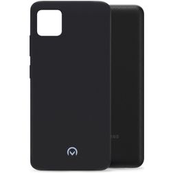 Mobilize Rubber Gelly Samsung Galaxy A03 Hoesje Flexibel TPU Backcover - Matt Black