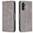 Mobigear Excellent Samsung Galaxy S25 FE Hoesje Bookcase Portemonnee - Grijs