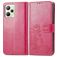 Mobigear Clover Realme C35 Hoesje Bookcase Portemonnee - Magenta